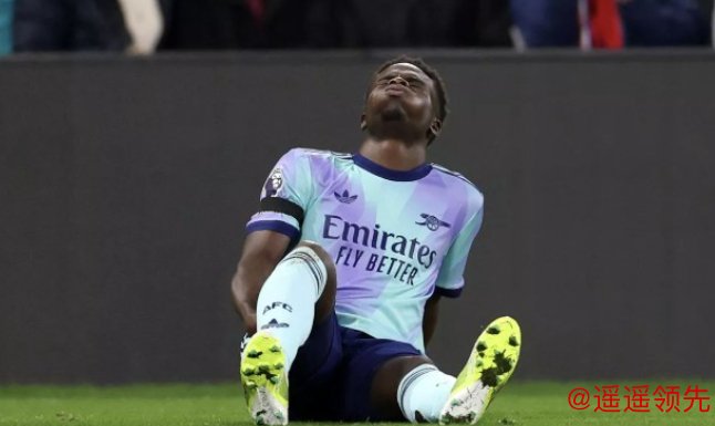 阿森纳射手萨卡伤缺影响大